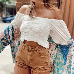 NWT Fanco crop top